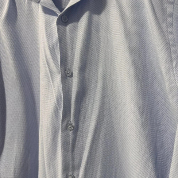 Strauss light blue mens shirt size large - 16 - Picture 2 of 5
